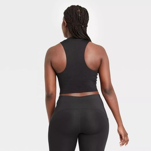 Laser Cut Longline Bra Sports Bra Yoga Top Women Gym Clothing Fitness Yoga Bra - Product Image 6