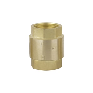 Válvula de Retención de Latón de Alta Resistencia y Excelente Calidad para Sistemas de Plomería e Hidráulicos, Disponible para Suministro Mundial - Product Image 1