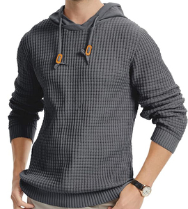Trendy Men's Teenager Youth Streetwear Regular Fit Casual Jersey Knitted 100% Cotton Waterproof <b>Winter</b> <b>Hoodies</b> with Pocket - Product Image 5