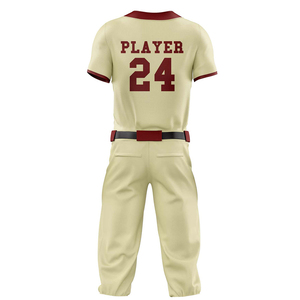 Uniforme de béisbol nuevo en diferentes colores para hombre adulto, 100% poliéster, tela suave, liso, a un precio razonable. - Product Image 3