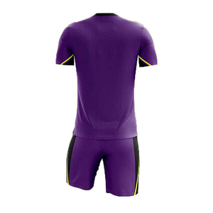 Ensemble de vêtements de sport pour équipe de football masculine, anti-odeur, séchage rapide, maillot et short de football pour l'entraînement et la compétition en plein air - Product Image 4