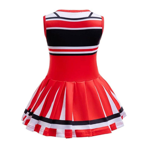 Uniforme de Animadora Transpirable para Mujer y Niña, Conjunto de Top y Falda, Diseño Personalizado para Equipo de Animadoras de Competición - Product Image 6