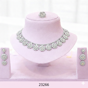 Parure de bijoux pour femme en alliage de zinc 24 carats, imitation vintage Comores Mayotte, collier et boucles d'oreilles, accessoire de mode indien, anniversaire - Product Image 5