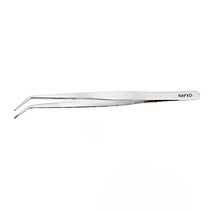 Premium Curved Jewelry Tweezers 175mm Stainless Steel Craft Tweezers Jewelry <b>Tool</b> & Equipment Handcrafted Jewelry <b>Tools</b> - Product Image 1