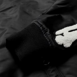 Nouvelles vestes de baseball de vêtements de sport unisexes classiques personnalisées vente en gros veste de bombardier de vol vierge personnalisée - Product Image 3