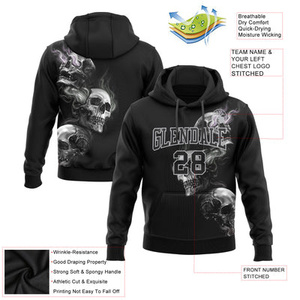 เสื้อฮู้ดดี้พิมพ์ลายเต็มตัว ผลิตจากโพลีเอสเตอร์ สำหรับแบรนด์อิสระ - Product Image 2