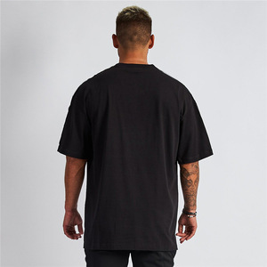 Camisetas de algodón 100% de fabricante, 240 GSM, extragrandes, unisex, cuello redondo, informales, para hombre - Product Image 2