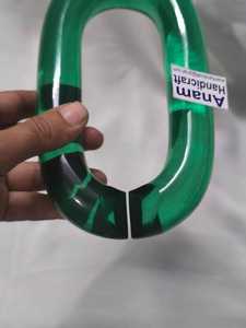 Décorations murales modernes personnalisées en chaîne acrylique, ornements suspendus faits à la main en résine pour la décoration intérieure, prêts pour le festival Diwali - Product Image 2