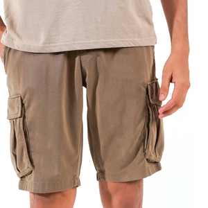 Shorts de jogging mi-longs personnalisables pour hommes, en polyester/coton tricoté, écologiques, style streetwear, taille mi-haute avec cordon de serrage, couleur unie - Product Image 6