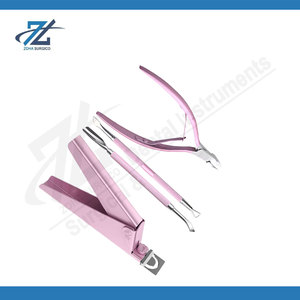 Ciseaux à ongles de salon en acier inoxydable, outil de coupe pour manucure et pédicure, usage domestique, outil de beauté pour les doigts, Boson Glass 13mm, fabriqué au Pakistan - Product Image 4
