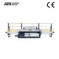 Máquina Pulidora de Piedra CNC RBB HQ-5531 con Motor PLC, 14 Cabezales, 380V, 54.7KW, Fácil Operación, 40x40mm, Grosor de 3-80mm, Recta