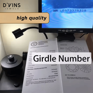 D'vins Jewels, Regalo de San Valentín, Diamante Cultivado en Laboratorio con Corte Ovalado de 1ct, 1.5ct, 2ct, 2.5ct, 3ct, con Certificado HPHT - Product Image 3