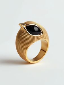 Anillo para Servilletas con Diseño de Pájaro Dorado, Hecho a Mano, Decoración de Mesa de Metal, Accesorios de Lujo para Comedor, Bodas, Eventos, Restaurantes, Hoteles y Hogares, Regalos - Product Image 1