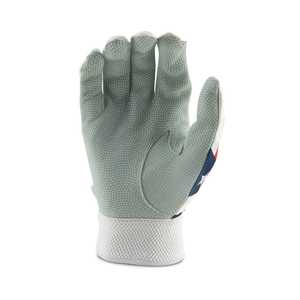 USA Softball Pitcher Full Finger Batting Gloves Leather Non-Slip Hook Loop Closure for Adults Right Handed Training All Seasons - Product Image 4