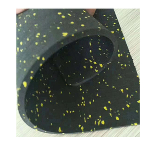 Dalles de sol de haute qualité pour salle de sport, tapis de fitness, revêtement de sol en caoutchouc, rouleau de dalles - Product Image 1