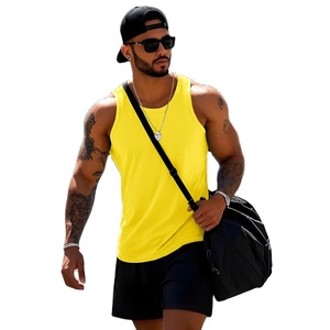 Débardeur Homme Style Urbain Été 100% Coton Anti-Boulochage Toucher Doux Respirant Maille Aérée Léger Facilité de Mouvement - Product Image 1