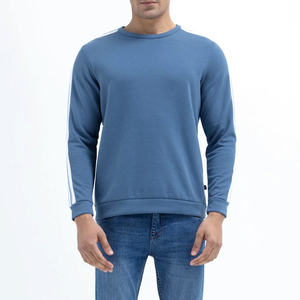 2024 New Design Streetwear Custom Vintage Pullover Sweatshirts New Arrival Men Casual Crewneck Sweatshirts - Product Image 1