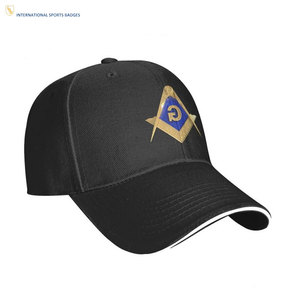 Diseña Tu Propio Logotipo, Gorras Masónicas Personalizadas Más Vendidas, Gorras de 5 Paneles con Bordado 3D de Primera Calidad, Tela Común de Alta Calidad - Product Image 5