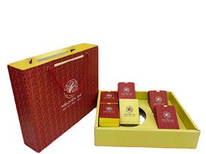 Caja Rígida Personalizada de Materiales Reciclados Ecológicos de Primera Calidad con Asa y Forro de Satén para Regalo de Velas con Impresión de Logotipo - Product Image 4