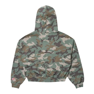 Sudadera con Capucha para Mujer, Corte Regular, Manga Larga, Color Sólido, Tejido de Punto Transpirable, Poliéster, Invierno, Casual, Cierre Frontal con Cremallera - Product Image 2
