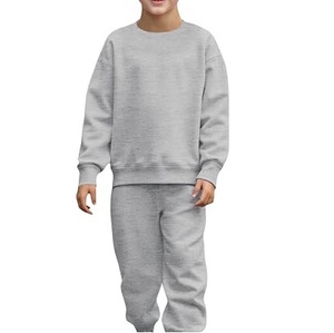Solid Color <b>Kids</b> Tracksuit Sweatshirts & Sweatpants <b>Kids</b> baby Boys Children Infants Autumn Winter Outdoor wears Track Suits - Product Image 4