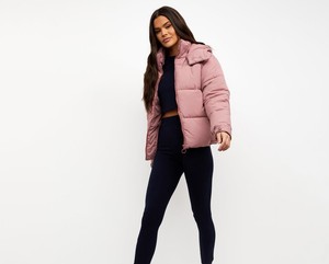 <b>Womens</b> Lightweight Padded Jacket Stand Collar Quilted <b>Winter</b> Coat Warm Soft Shell Zip Front Casual Outerwear Wholesale Apparel - Product Image 2