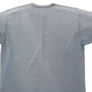 High Quality Men's Heavy Premium Sunfaded Vintage Washed Grey T Shirt Oversized Heavyweight Cotton Custom Logo Bulk T-shirt - Product Image 4