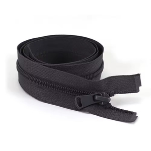 Durable Plain Colorful Open Tail Zip Jacket Down Pouch Custom Coil Nylon <b>Zipper</b> for Clothes - Product Image 4