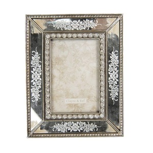 Cadre photo en métal doré ivoire de haute qualité avec couvercle, personnalisé, magnifique pour la décoration intérieure - Product Image 1