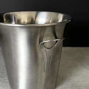 Deluxe Quality Round Shape Stainless Steel Ice <b>Serving</b> Buckets Classic Stylish with Designer Handles for Restaurant Usage Supply - Product Image 2