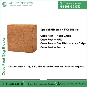 Turba de coco de grado premium o bloques de coco de 5kg para cultivadores hidropónicos a precio mayorista - Product Image 2