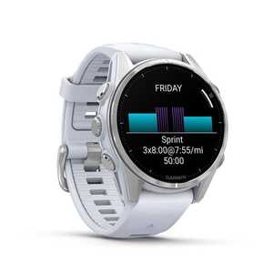 Reloj Inteligente GPS Garmin fenix 8 AMOLED de 43 mm para Exteriores, Color Blanco Piedra - Product Image 3