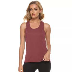 Camiseta sin Mangas con Logotipo Personalizado, Chaleco Deportivo para Mujer, Ropa Deportiva de Secado Rápido, Top Deportivo de Poliéster para Gimnasio y Yoga - Product Image 3