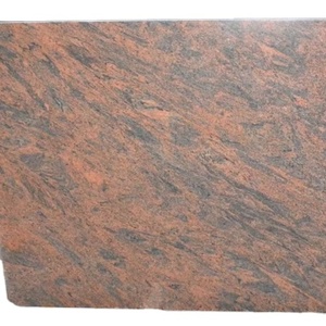 Comptoirs de carreaux de granit multicolore rouge de haute qualité Villas modernes élégantes et durables Prix compétitifs Grandes dalles polies Inde - Product Image 1