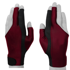 Guantes de Billar de 3 Dedos de Buena Calidad, Nuevo Diseño Personalizado, Guantes de Billar y Snooker Elegantes, Precio Accesible - Product Image 3