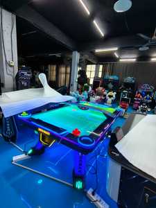 Super Machine de Jeu d'Arcade Air Hockey à Monnayeur pour 2 Joueurs, Table de Air Hockey avec Puck et Système de Comptage des Buts pour le Divertissement - Product Image 6