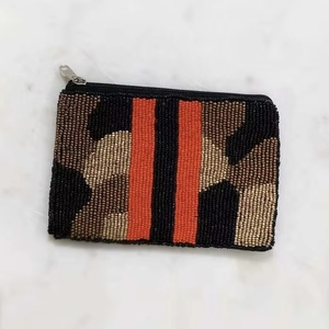 Crystal Craft STAR Style Beaded <b>Embroidery</b> Coin Pouch Handmade Customizable Size Color Trendy High Quality Glass Beads Vibrant - Product Image 6