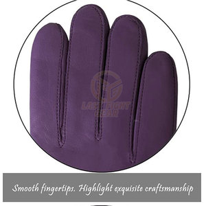 Gants en cuir légers pour l'hiver, service OEM, conception de gants en cuir, gants en cuir à bas prix - Product Image 5
