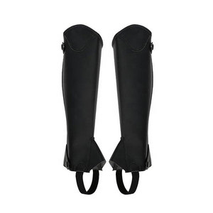 Men Red Full Length <b>Riding</b> Boots With Black Leather Toe And Button Closure Equestrian Wear <b>Riding</b> <b>Chaps</b> - Product Image 5