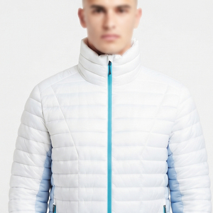 Men High Quality Down Padded Jacket Winter Warm Quilted Jackets Men's Slim Fit Zipper Padded <b>Coat</b> Mens - Product Image 4