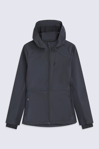 Chaqueta Softshell con Capucha Personalizada para Mujer, Informal para Exteriores, con Cierre Completo, Resistente al Viento, con Bolsillos Utilitarios, Ligera y de Alto Rendimiento - Product Image 6