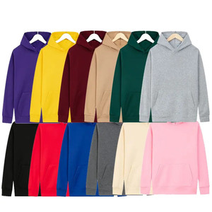Sweat-shirt à capuche vert olive pour homme, en molleton de coton, coupe classique, avec poches, pour l'automne 2027 - Product Image 4