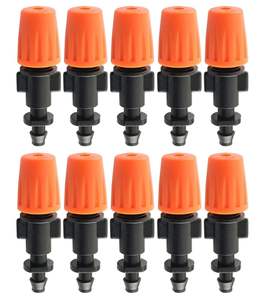 Boquillas de Riego por Goteo Ajustables, Emisores de Pulverización para Jardín, Atomizadores, Cabezales de Micro Nebulización para Riego - Product Image 3