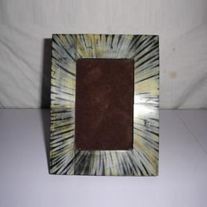 Custom Designed Wooden and Bone Inlay <b>Photo</b> <b>Frame</b> Horn Picture <b>Frame</b> with Resin for Home Decorative Purpose - Product Image 2