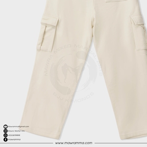 Pantalones Cargo Casuales para Hombre Mawra Martial Arts, Cintura Elástica, Pierna Ancha, Estilo Urbano, Ropa Deportiva Unisex - Product Image 5