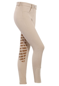 Leggings de Cintura Alta LuxeContour para Mujer, Control de Abdomen, Antibacterianos, 100% Nailon, Elásticos y Suaves, Diseño Color Block, para Equitación - Product Image 3
