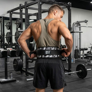 Cinturón de Soporte Flexible para Entrenamiento Físico, Cinturón de Levantamiento de Pesas Ajustable, Cinturón de Levantamiento de Pesas Personalizado de Fábrica Deportiva - Product Image 4