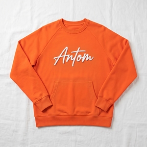 Sudadera de punto suave y cálida de invierno OEM personalizada con cuello redondo, bolsillo canguro, manga larga, estilo oversize, 100% algodón. - Product Image 1