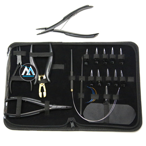 Kit Profesional de Herramientas para Extensiones de Cabello con Pinzas, Clips de Seccionamiento, Aguja de Bucle, Peine, Tijeras y Accesorios de Peinado - Product Image 2