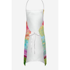 Schnauzer Hippie Dawg Unisex Large Multicolor <b>Apron</b> for <b>Kitchen</b> Cooking Baking Crafts Gardening-Adult <b>Women</b> and Men - Product Image 4